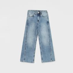 Fame Forever by Lifestyle Kids Light Blue Regular Fit Jeans-picture-40