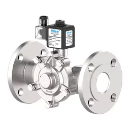 Uflow 24 V AC 2½ inch Flange (NO) Stainless Steel Pilot Operated 2/2 Way Solenoid Valve PCN908BNEWV0-12