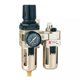 RS PRO G 1/2 Filter Regulator Lubricator, Auto Drain, 25μ Filtration Size Model No 2351107-image-24