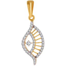 P.C. Chandra Jewellers 18 kt Gold & Diamond Pendant-image-85