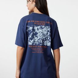 Trendyol Women Typography Pockets T-shirt-image-26