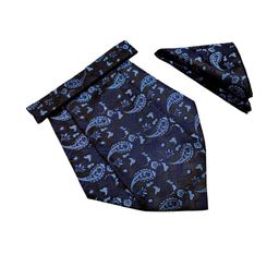 Paisley Design Cravats & Pocket Square Combo-image-72