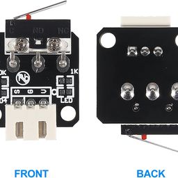 3D Printer Part End Stop Limit Switch Micro Mechanical Switch 3 Pin Compatible with CNC RAMPS 1.4 RepRap 3D Printer CR-10 10S,S4,S5,Ender 3/Ender 3 Pro/Ender 3 V2 - Pack of 1 image 5