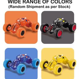 New Pinch Pull Back Toy with Press-Pull-Leave Feature Run On Any Surface Without Battery - Color As Per Stock (Pack of 2)-image-3