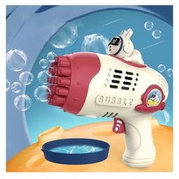 Sanjary Bubble Gun Bubble Makers - Bubble Blower with solution Toy for Kids color design may vary-26