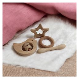 neemtoys Pain Relieving Baby Rattle & Teethers -Dove, Dumbbell, Ring & Star Shapes-27