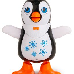 Fiddlerz Musical Penguin Toy with Colorful Flashing Lights and Sound Swinging Action Battery Operated Cute Design Fun Dancing Penguin Toy - Multicolor-10