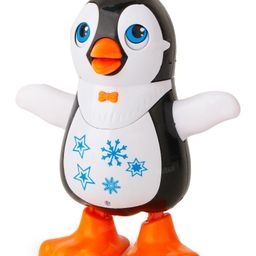 Fiddlerz Musical Penguin Toy with Colorful Flashing Lights and Sound Swinging Action Battery Operated Cute Design Fun Dancing Penguin Toy - Multicolor image 2