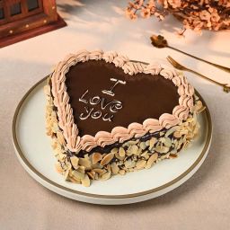 I Love You Chocolate Cake-image-52