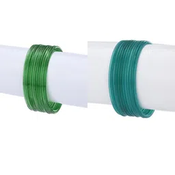 1ST TIME Set Of 24 Green Alloy Bangles-picture-19