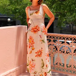 Routes by All About You Women Alphanumeric Printed A-Line Dress-picture-1