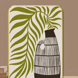 Myntra Elegant Homes Beige & Brown 1 Piece Wood Other Wall Paintings-image-65