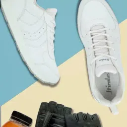 Hirolas Men's White Casual Sneakers-image-36