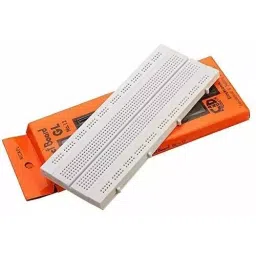 KP 840 Points Solderless Breadboard for Circuit Testing Nickel Plated White, syma47 image 3