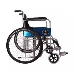 Hero Eco Med Manual Foldable Wheelchair Black & Silver, MHL 1009-image-9