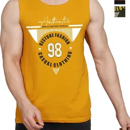 WOOSTRO Men Typography Printed Round Neck Cotton Slim Fit T-shirt-image-1