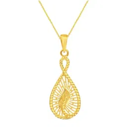 Malabar Gold and Diamonds 22k Gold Pendant without Chain for Women-picture-19
