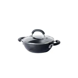 Circulon Origins 24cm Non-Stick + Hard Anodized Kadai/Wok With Lid-25