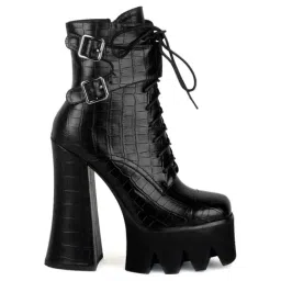 London Rag Women's Black Casual Booties-60