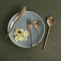 Ellementry 'Norah' Golden Stainless Steel Cutlery Set-35