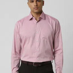 Van Heusen Men Spread Collar Geometric Printed Cotton Formal Shirt-image-98