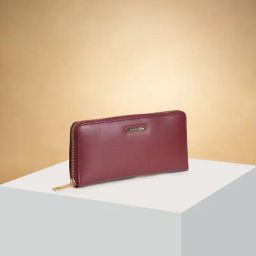 Forever Glam by Pantaloons Wine Small Zip Around Wallet-10