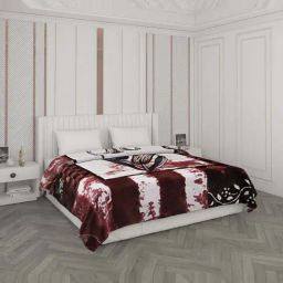 Monte Carlo Multicolor Polyester 1000 GSM Winter Blanket-image-26