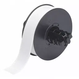 BRADY Continuous Label Roll 1-1/8 inch Width Polyester White, 6UND9 (Roll of 100 Feet)-16