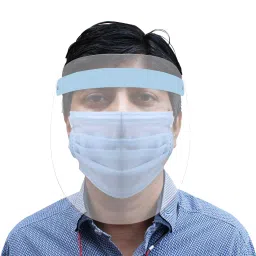 Allextreme 550 Micron  Face Shield with Adjustable Elastic Strap EX5143-picture-2