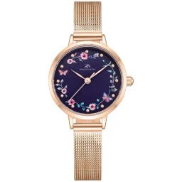 Kenneth Scott Women's Navy Blue Dial Analog Watch - K23512-RMKN-image-79