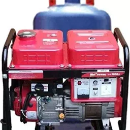 HPM 4 KVA Portable LPG Generator GE 5000 RS+LPG-21
