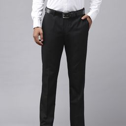 Blackberrys Men Slim Fit Formal Trousers-image-106