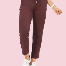 Enamor Brown Sports Trackpants-image-15