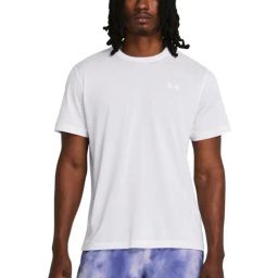 Under Armour White Slim Fit Printed T-Shirt-image-43