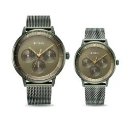 Titan 9400694206QM02 Bandhan Analog Couples Watch-37