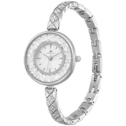 Kenneth Scott Women's Silver Dial Analog Watch - K23515-SBSS-image-86