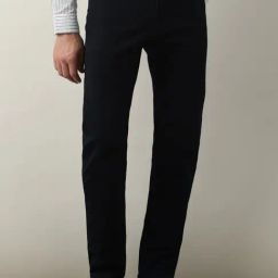 SELECTED HOMME Dark Blue Straight Fit Lightly Washed Jeans-image-34