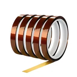 SCHOFIC Kapton Tape Polyimide ‎Brown 10 mm Width 33 m Length, 0331F4ZQS7I (Pack of 5)-picture-6