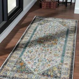 Obsessions Grey Classic Machine Made Runner - Small-77