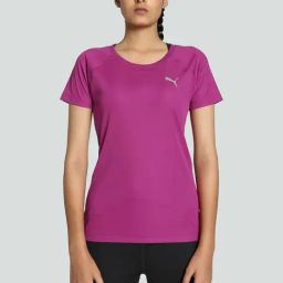 Puma Pink Slim Fit Sports T-Shirt-image-43