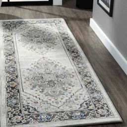 Obsessions Grey Classic Machine Made Runner - Small-15