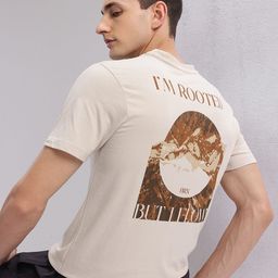 HRX by Hrithik Roshan Printed Yoga T-shirt-image-70