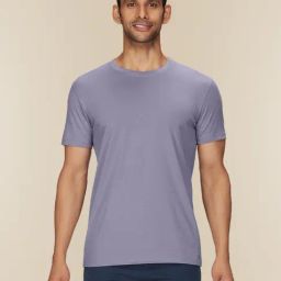 XYXX Misty Lilac Cotton Regular Fit T-Shirts-image-41