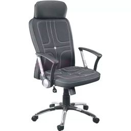 Ergonomica Executive Leatherite Office Chair Black Color RSC-449-image-82