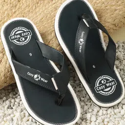 Cozy Wear Men Synthetic Flip Flops-picture-2