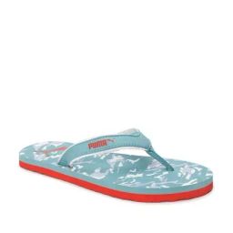 Puma Women's Hazel V2 Sky Blue Flip Flops-image-25
