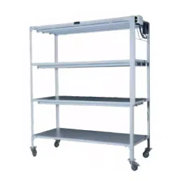 NSAW TCR-4 48 x 48 Inch Tubular Mild Steel Tissue Culture Rack NSAW-1305-46