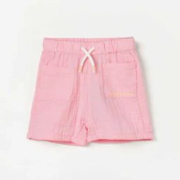 Juniors by Lifestyle Kids Pink Regular Fit Shorts-image-14
