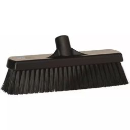 VIKAN Broom Black With Polyester, Polypropylene & Stainless Steel Bristles for General Purpose, 70689-image-82