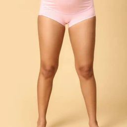 The Mom Store Rose Pink Cotton Comfort Fit Maternity Panties-picture-41